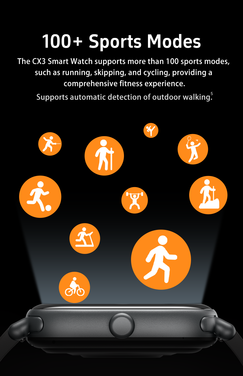 Runmefit CX3 Smart Watch