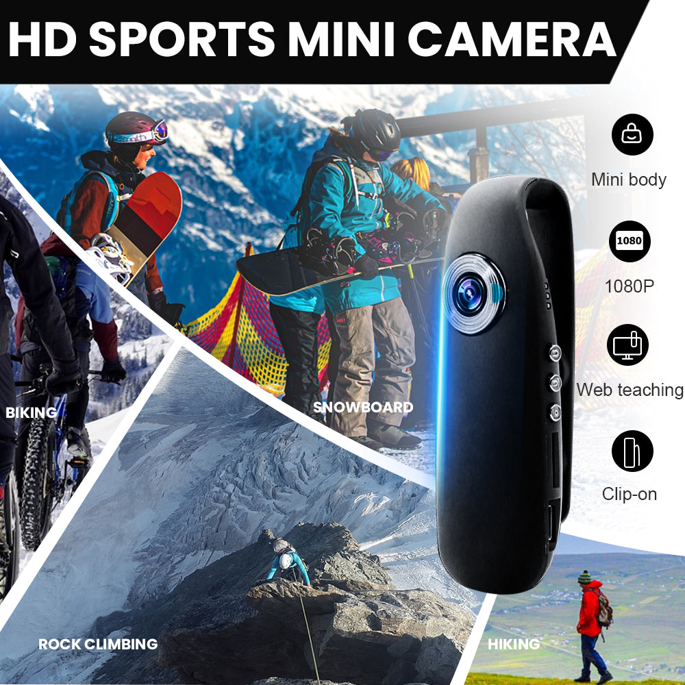 Mini Video Audio Recording Body Camera