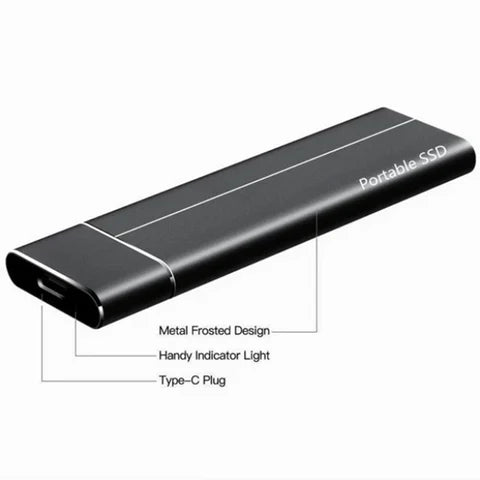 High-Speed Portable SSD External Solid State Driver