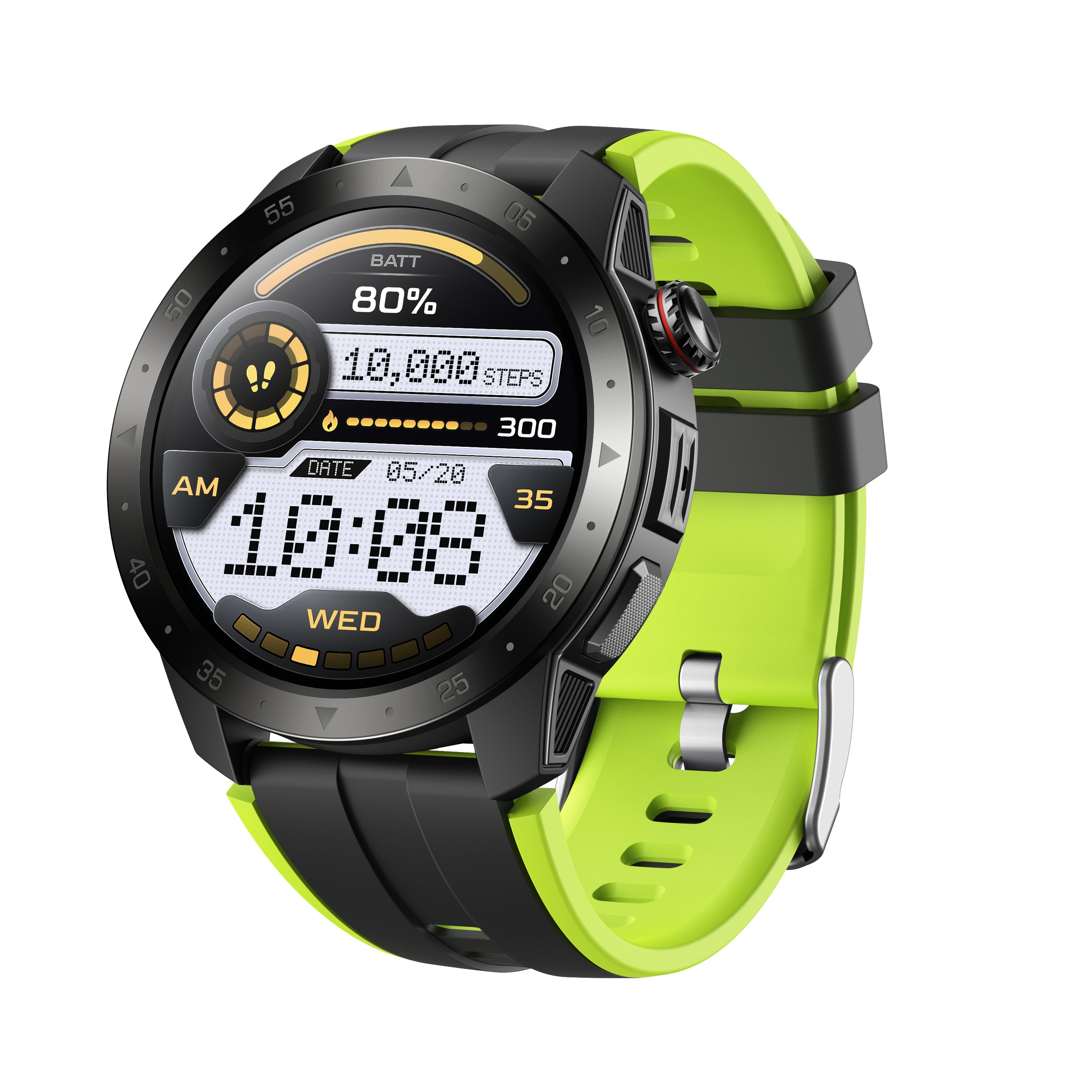 Multifunctional Zinc Alloy Smart Watch - GPS Tracking, Bluetooth, Music Control for iPhone & Android