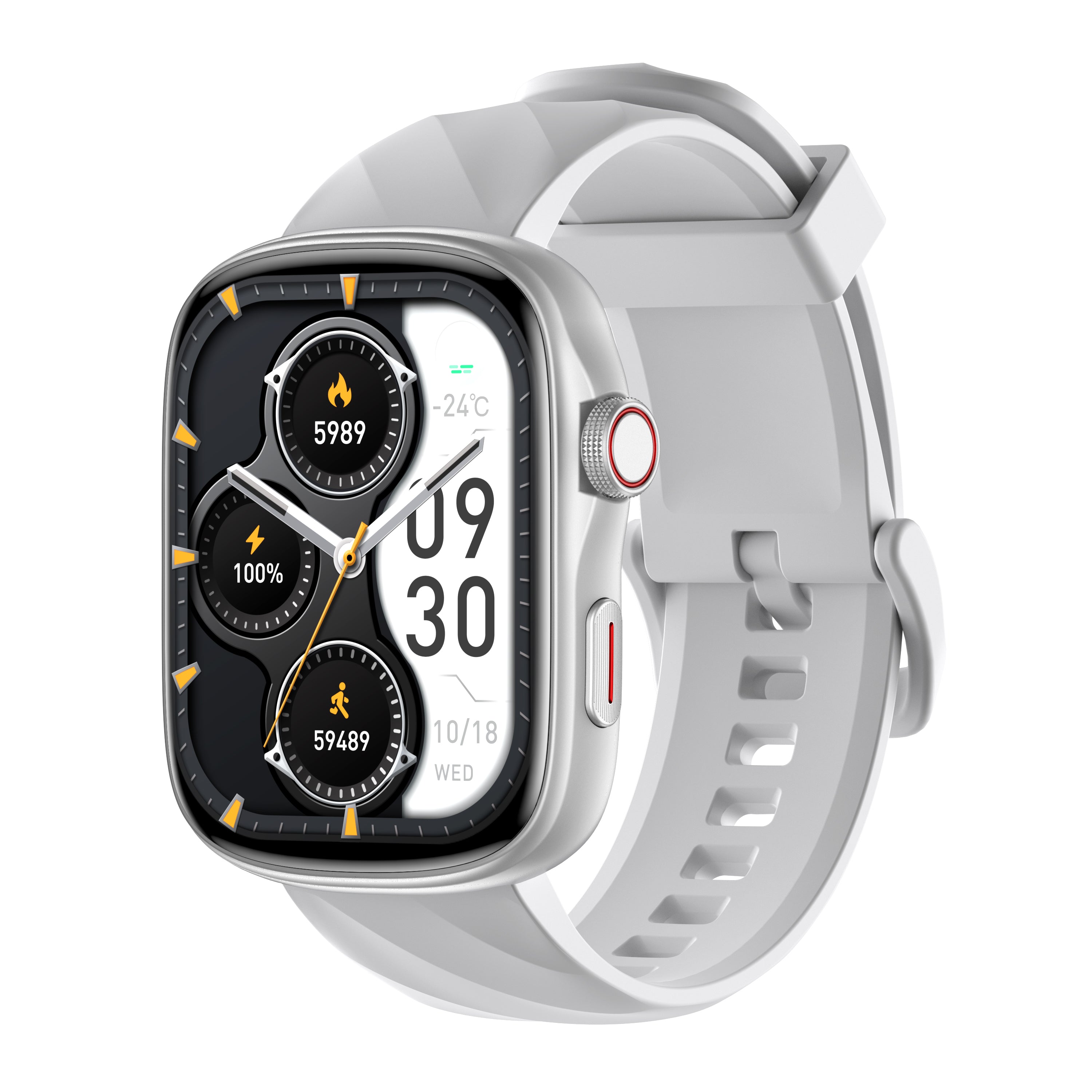 AI Powered Silky Smooth 1.95" AMOLED Ultra Performance  Smartwatch