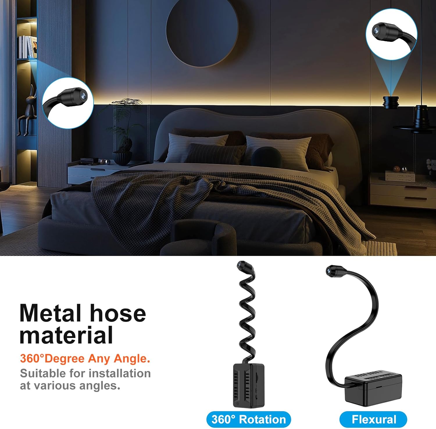 Mini Secret WiFi Security Camera Battery Built-in IP Surveillance Cam