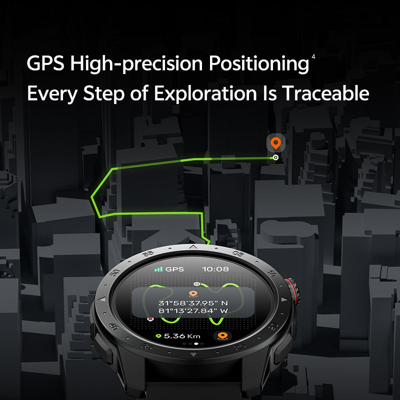 Multifunctional Zinc Alloy Smart Watch - GPS Tracking, Bluetooth, Music Control for iPhone & Android