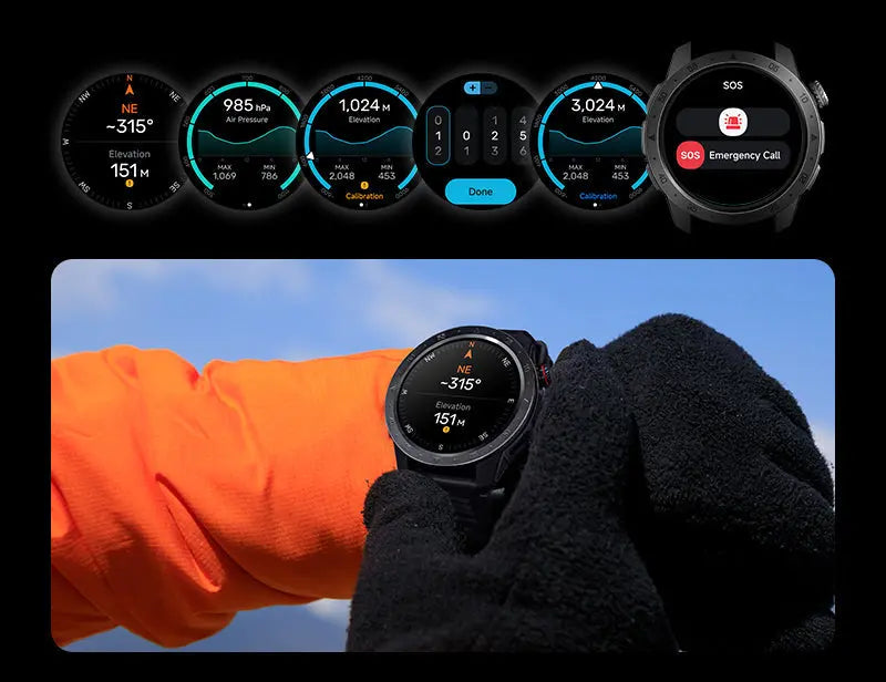 Runmefit GTX 2 GPS Smart Watch