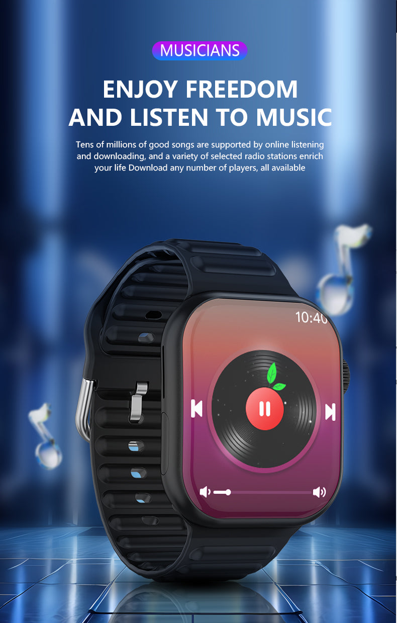 4G Sim Card GPS NFC Camera Calling Smart Watch GTR29