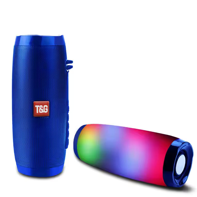 Wireless Speaker Bluetooth Speaker Microlab Portable Speaker Powerful High Outdoor Bass TF FM Radio with LED Light