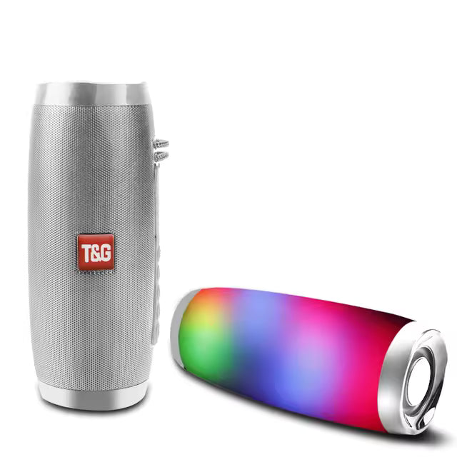 Wireless Speaker Bluetooth Speaker Microlab Portable Speaker Powerful High Outdoor Bass TF FM Radio with LED Light