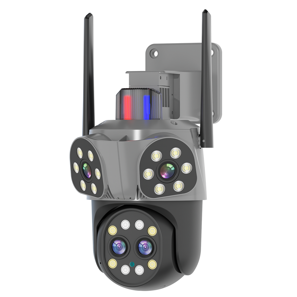 WIFI Camera Outdoor 4K 8MP 10x Digital Zoom IR Night Vision PTZ Cam Auto Tracking
