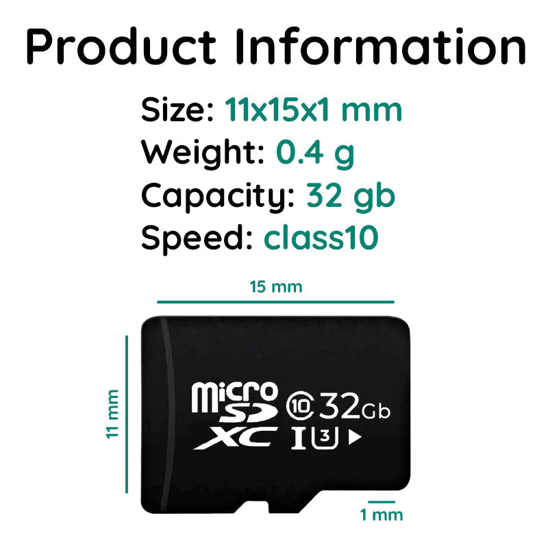 128GB Micro SD Card (High-Speed)TF Memory Card