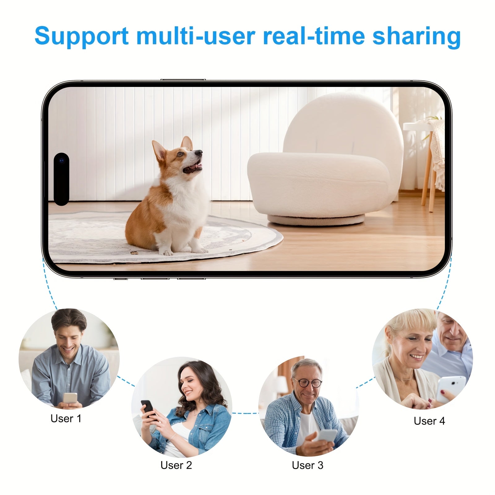 Mini Secret WiFi Security Camera Battery Built-in IP Surveillance Cam