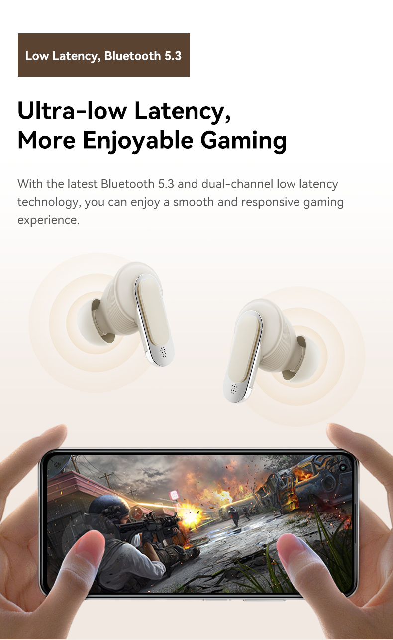 LED Touch Screen TWS ANC Waterproof Earbuds Bluetooth Earphone