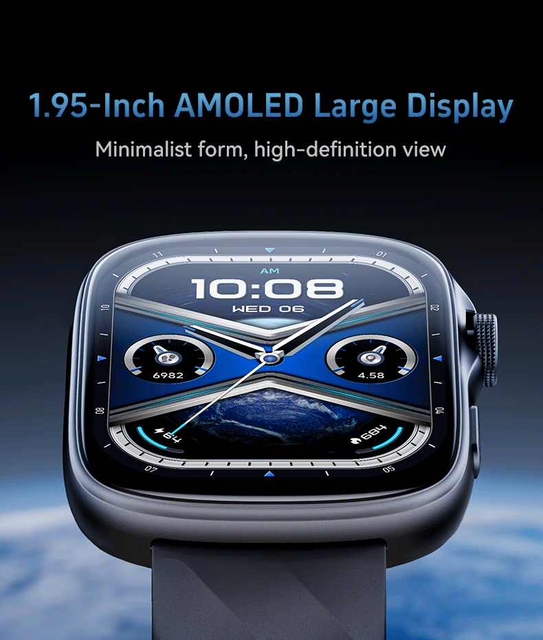 Rumefit GTS10 AMOLED AI Powered Smart Watch
