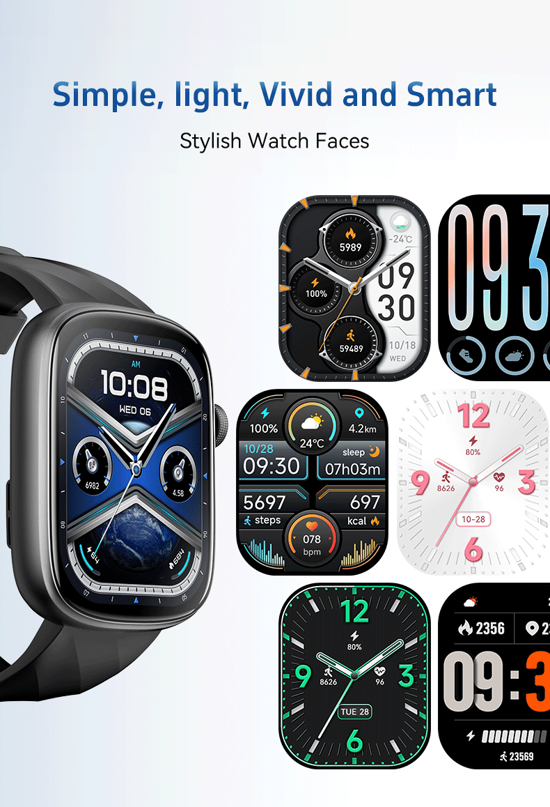 Rumefit GTS10 AMOLED AI Powered Smart Watch