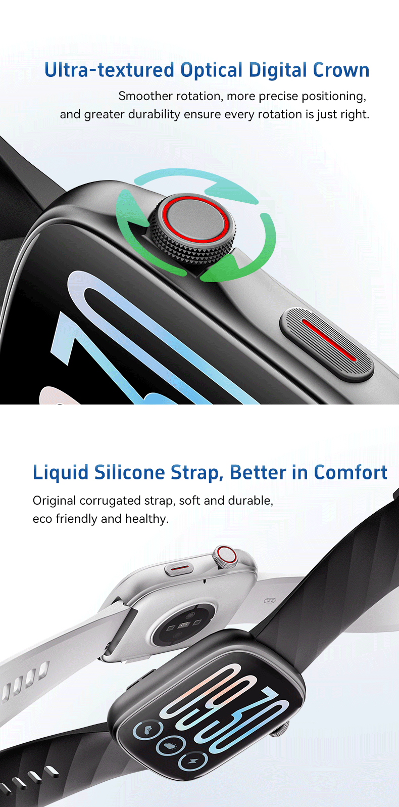 Rumefit GTS10 AMOLED AI Powered Smart Watch