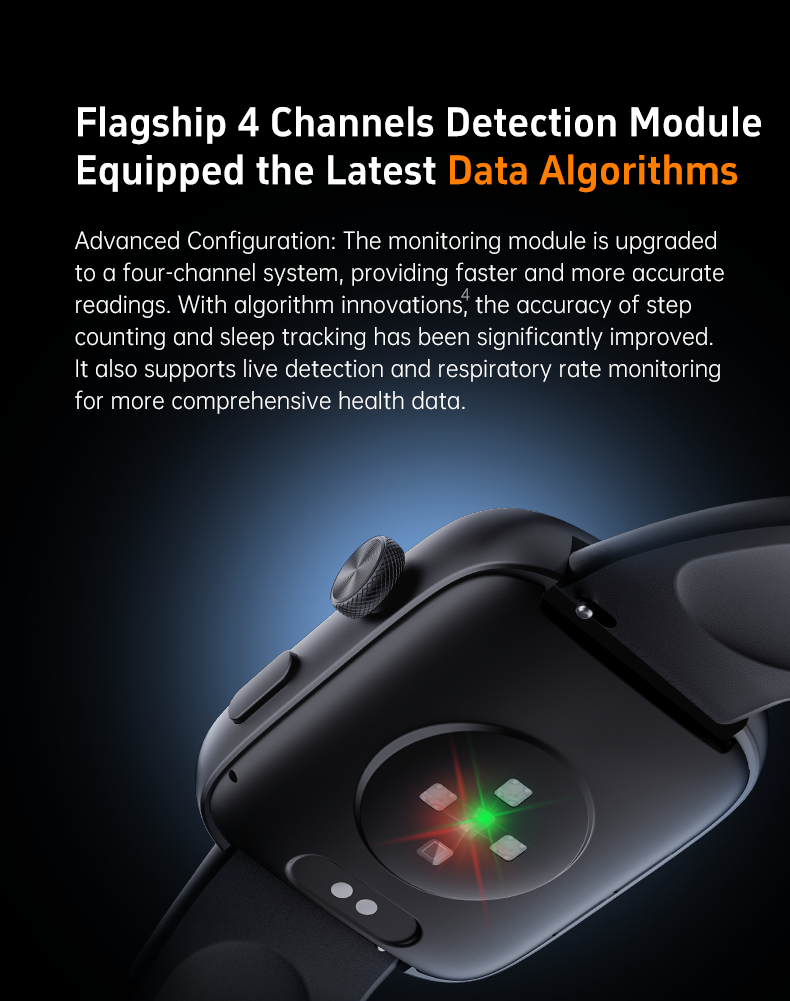 Blood Glucose Monitoring Smart Watch for Non-Invasive Blood Glucose Testing