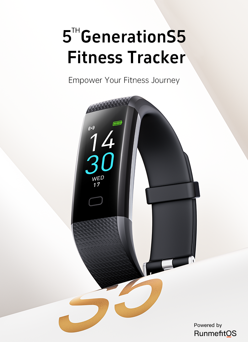 Runmefit New S5 Fitness Tracker
