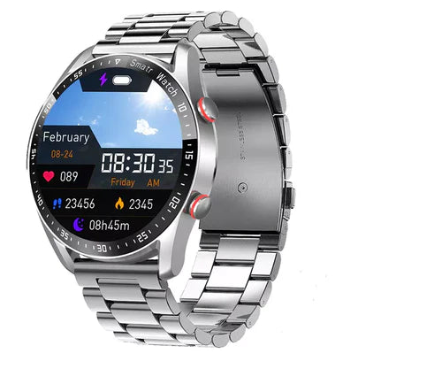 Gluco Fit Smart Sport watch Real-Time, Non-Invasive Blood Sugar Tracking for Health Monitoring