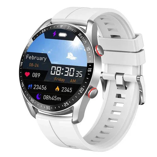 Gluco Fit Smart Sport watch Real-Time, Non-Invasive Blood Sugar Tracking for Health Monitoring